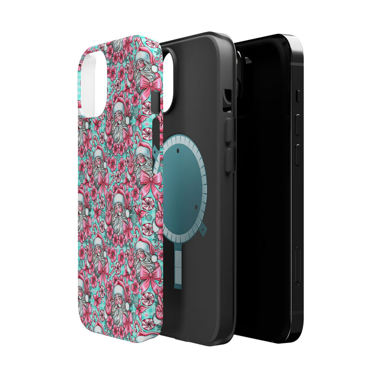 Pink Santa Magnetic Tough Cases