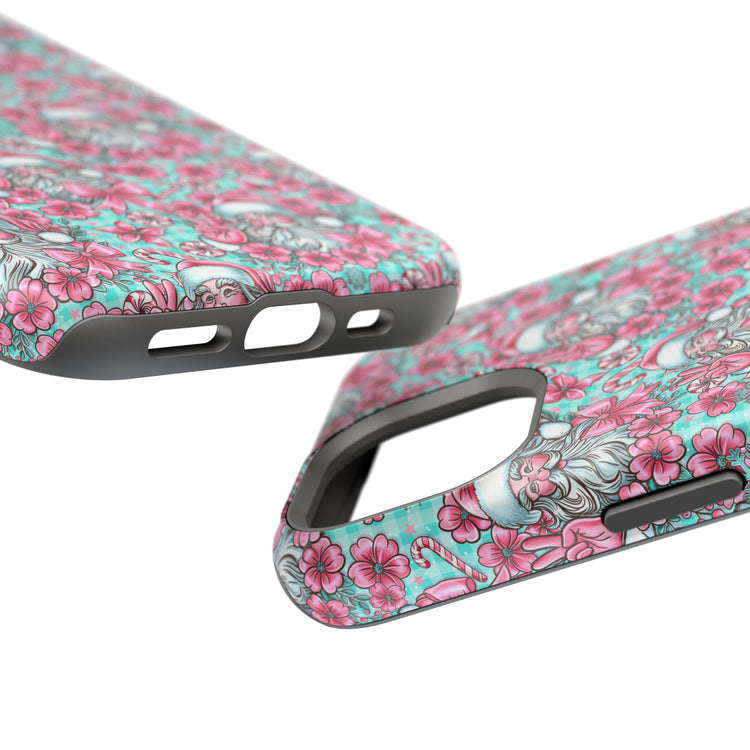 Pink Santa Magnetic Tough Cases
