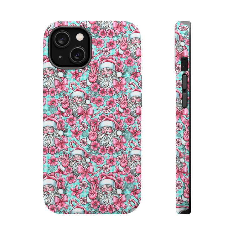 Pink Santa Magnetic Tough Cases