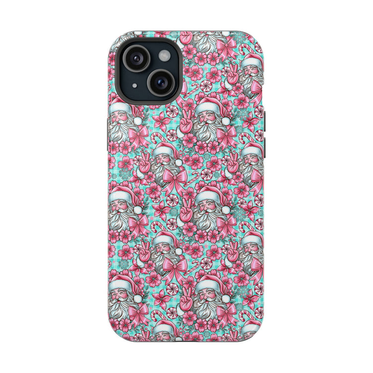 Pink Santa Magnetic Tough Cases
