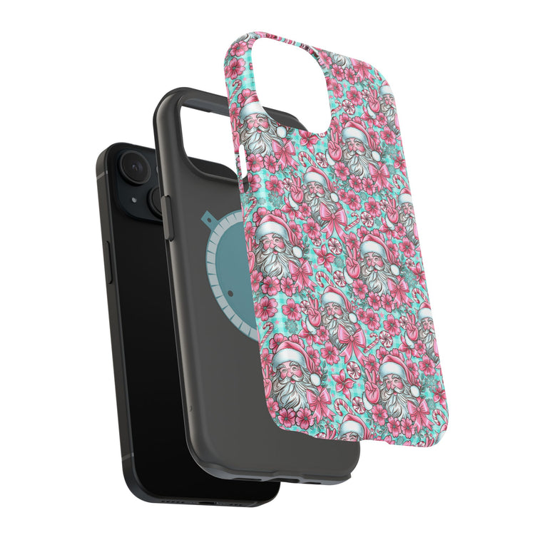 Pink Santa Magnetic Tough Cases