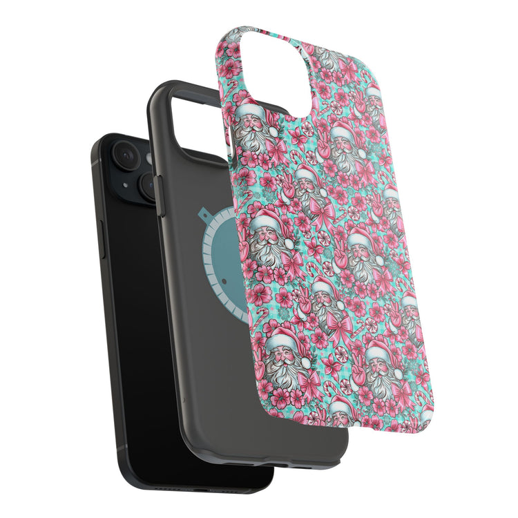 Pink Santa Magnetic Tough Cases