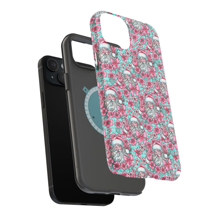 Pink Santa Magnetic Tough Cases