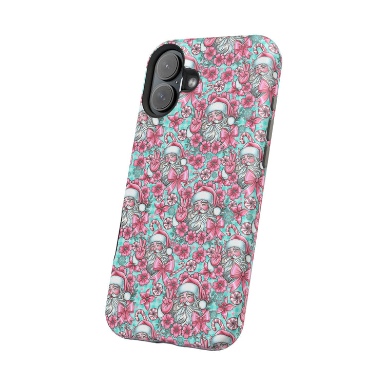Pink Santa Magnetic Tough Cases