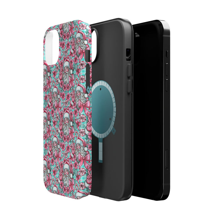 Pink Santa Magnetic Tough Cases