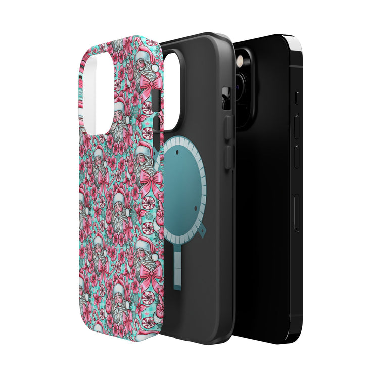 Pink Santa Magnetic Tough Cases