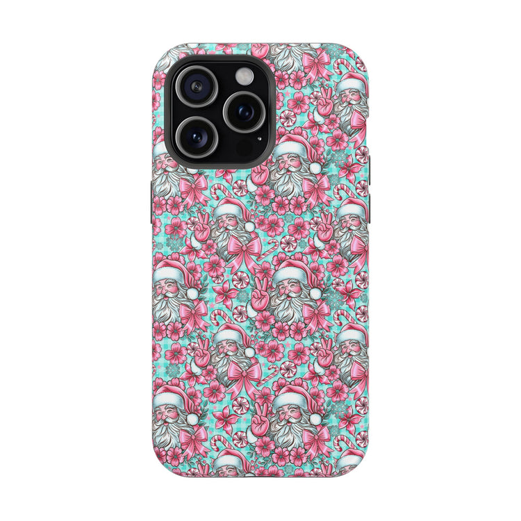 Pink Santa Magnetic Tough Cases
