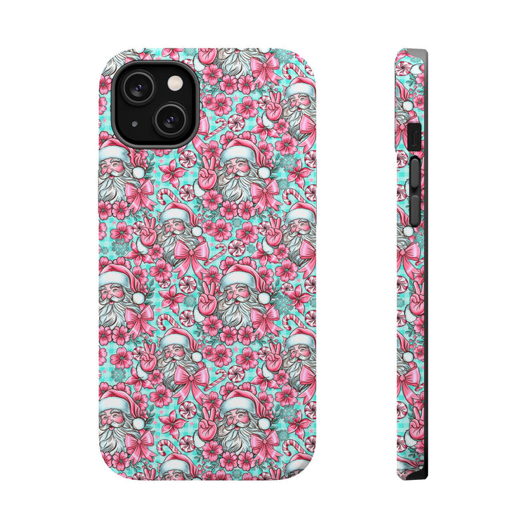 Pink Santa Magnetic Tough Cases