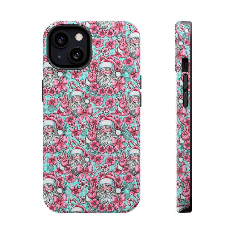 Pink Santa Magnetic Tough Cases