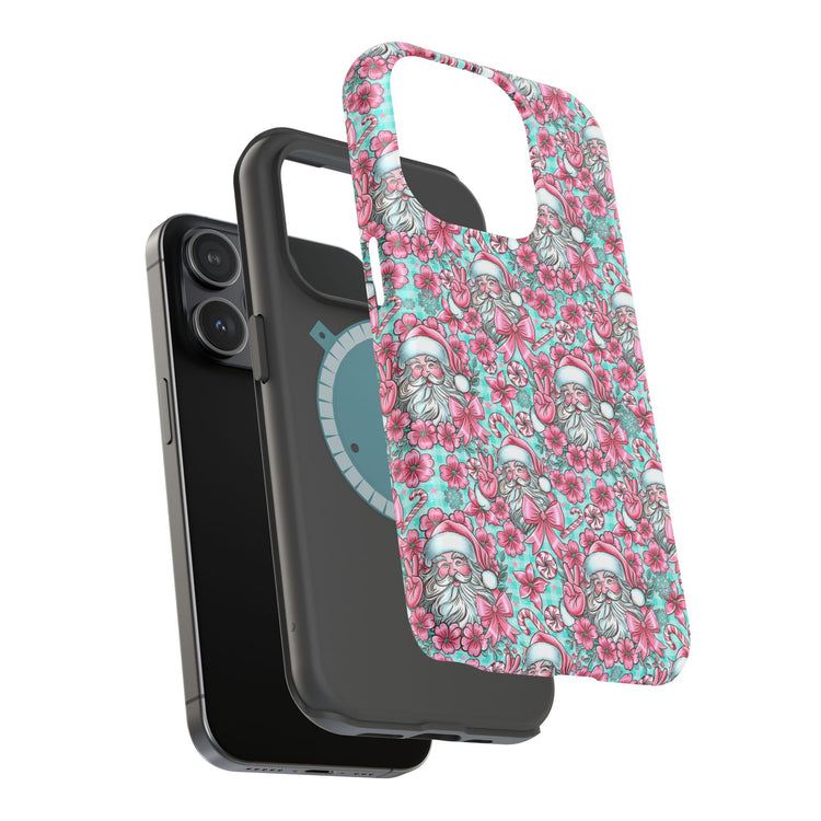 Pink Santa Magnetic Tough Cases