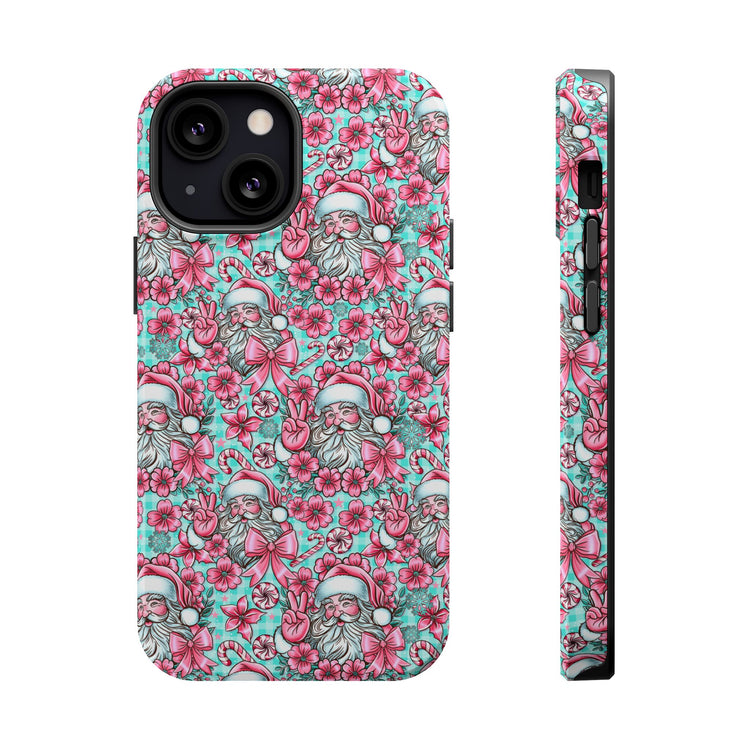 Pink Santa Magnetic Tough Cases