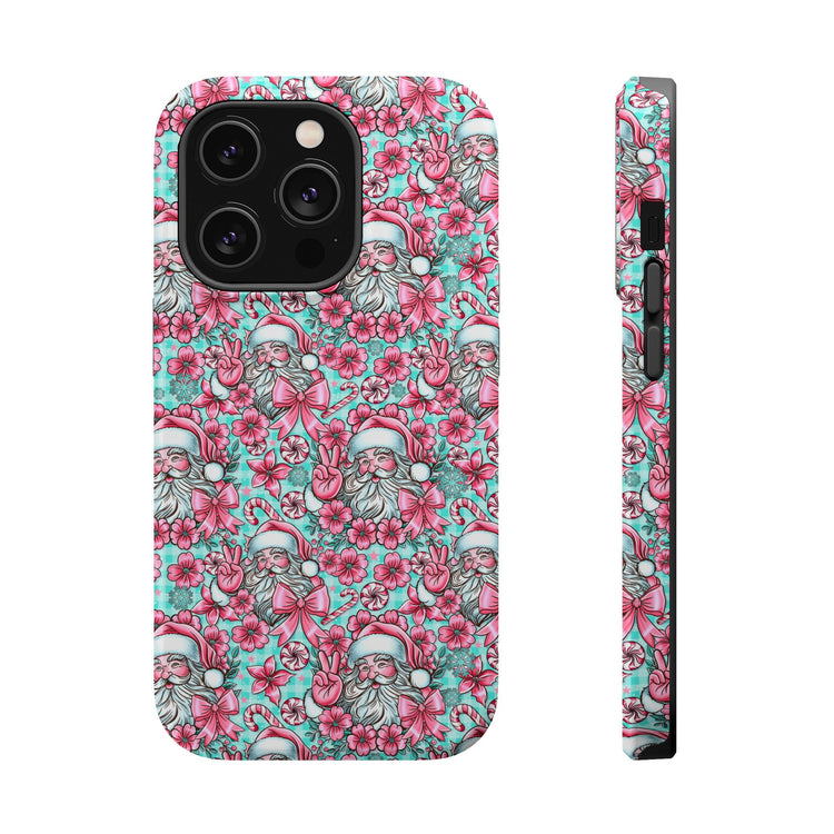 Pink Santa Magnetic Tough Cases