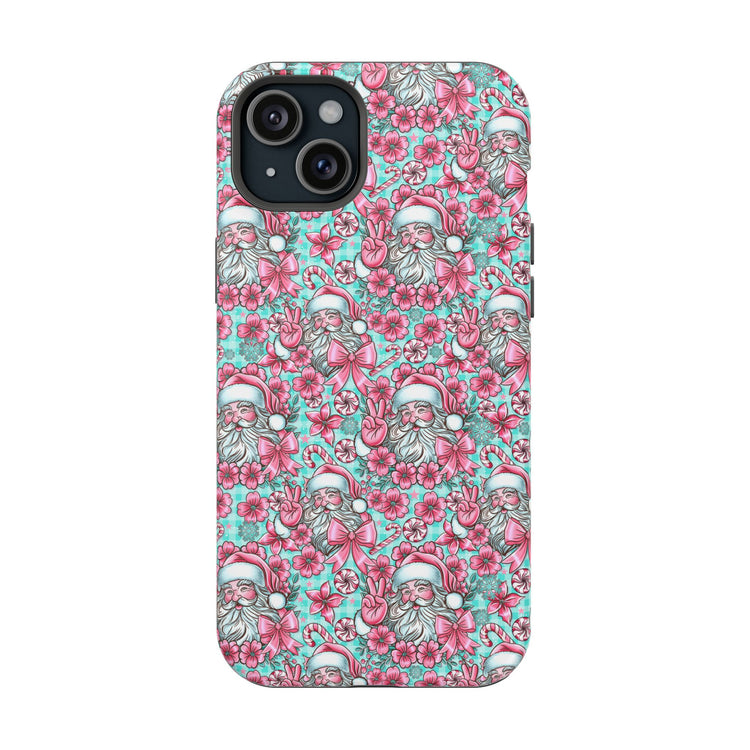 Pink Santa Magnetic Tough Cases