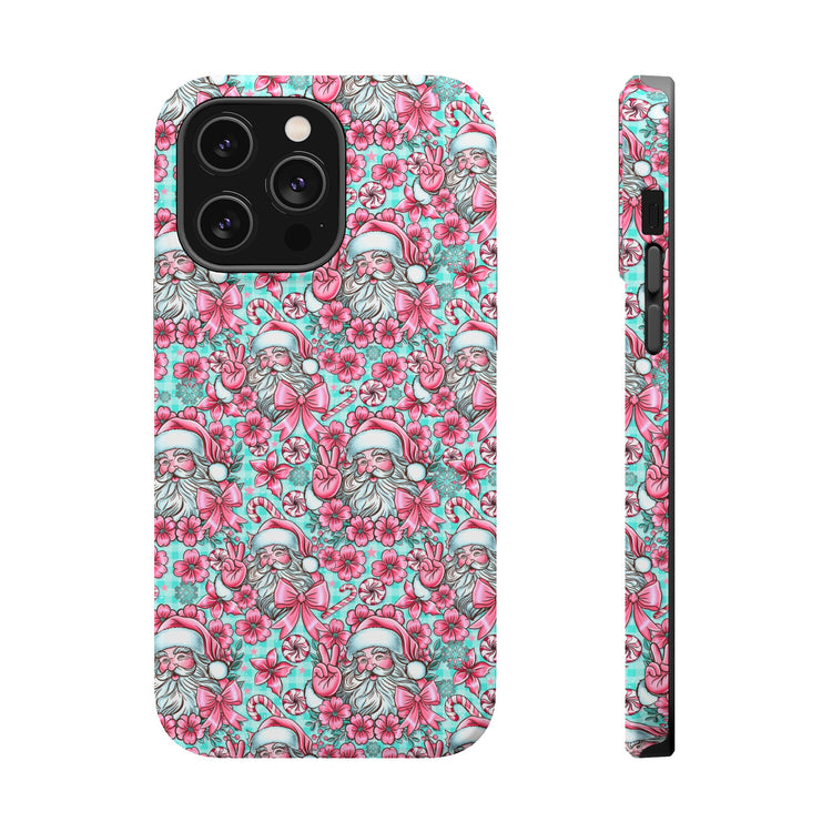 Pink Santa Magnetic Tough Cases