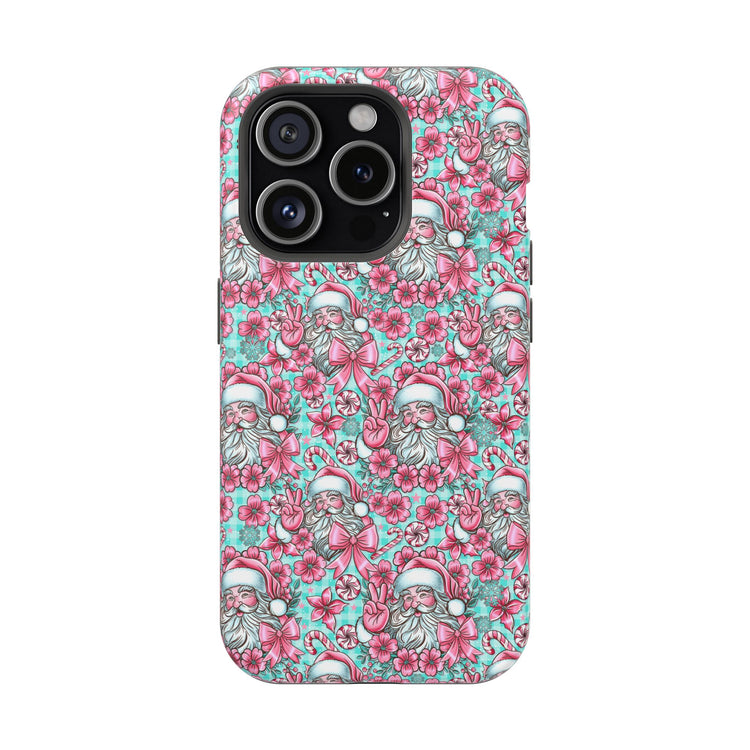 Pink Santa Magnetic Tough Cases