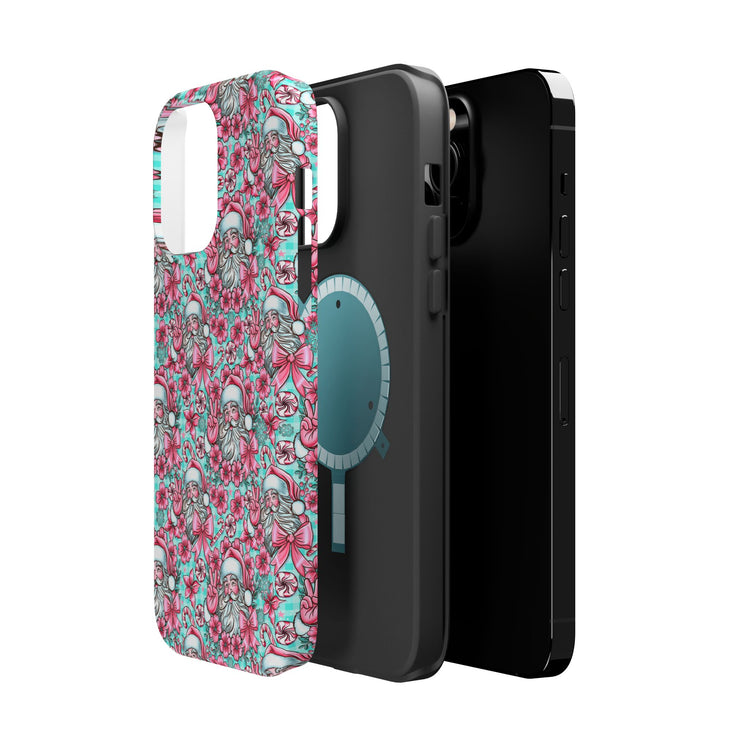 Pink Santa Magnetic Tough Cases