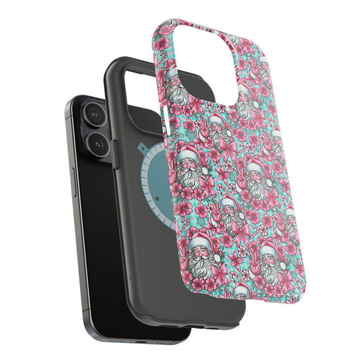 Pink Santa Magnetic Tough Cases
