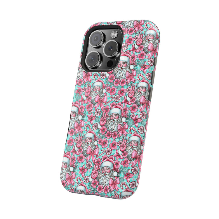 Pink Santa Magnetic Tough Cases