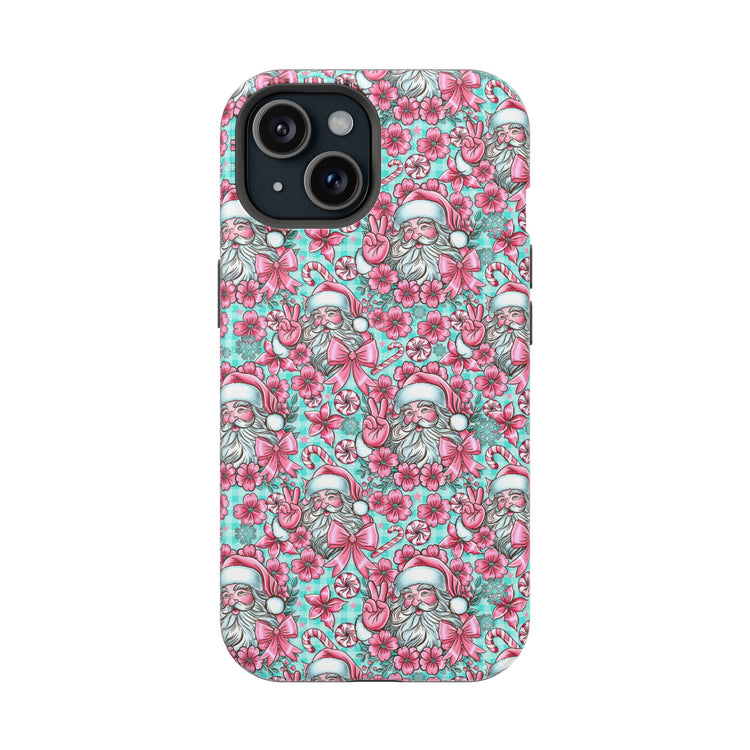 Pink Santa Magnetic Tough Cases