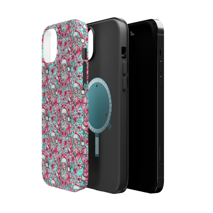 Pink Santa Magnetic Tough Cases