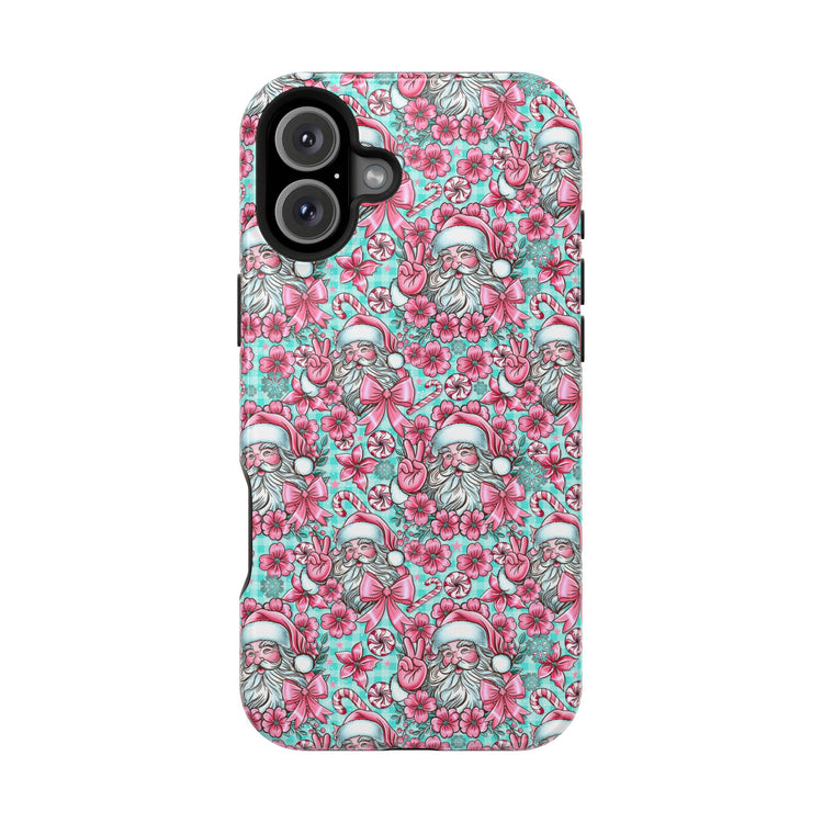 Pink Santa Magnetic Tough Cases