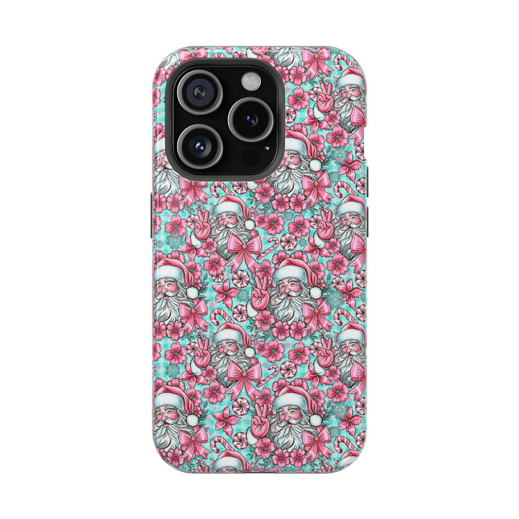Pink Santa Magnetic Tough Cases