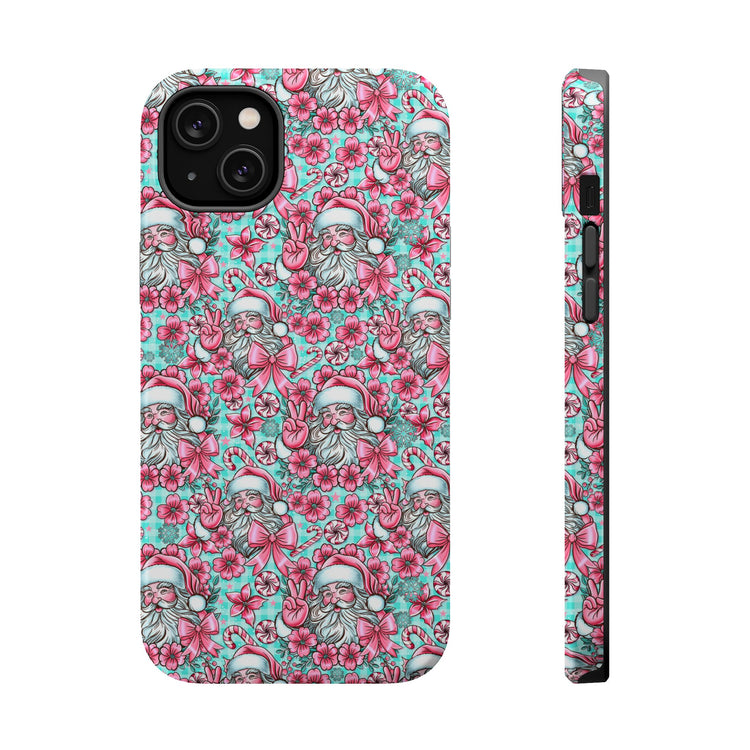 Pink Santa Magnetic Tough Cases
