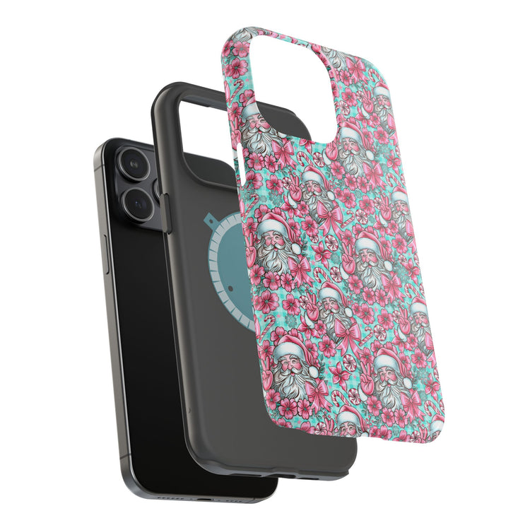 Pink Santa Magnetic Tough Cases