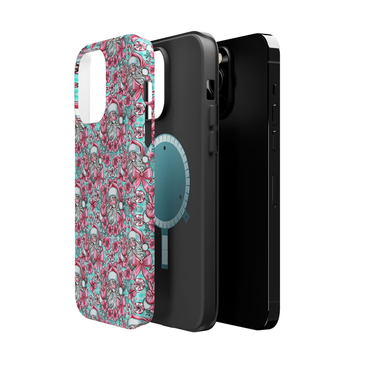 Pink Santa Magnetic Tough Cases