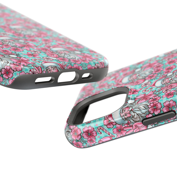 Pink Santa Magnetic Tough Cases