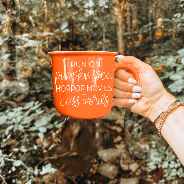 Pumpkin + Horror Mug