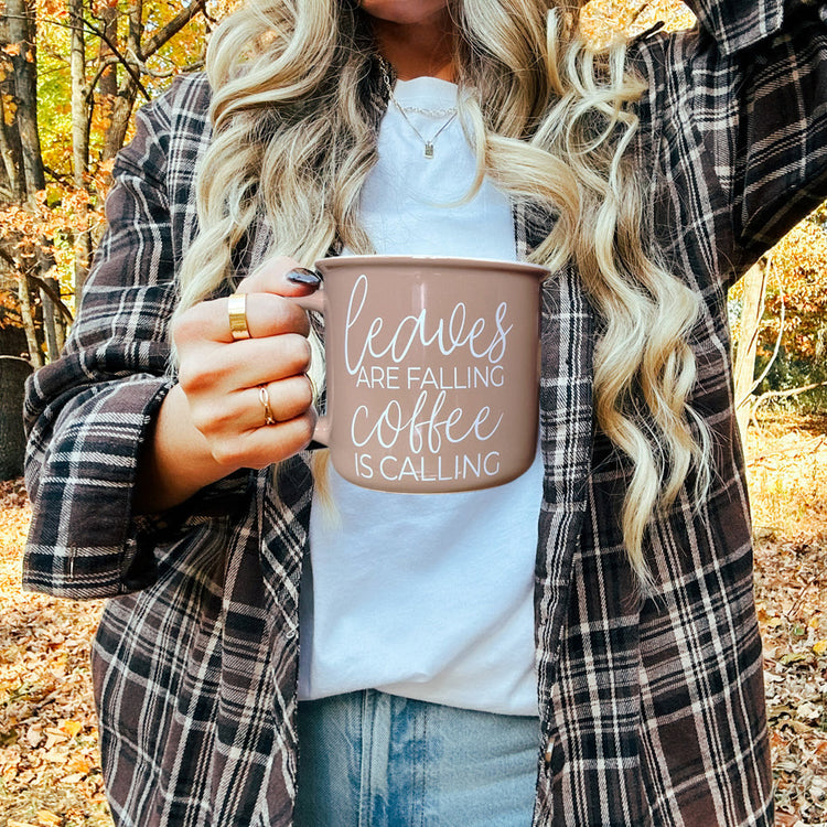 Leaves Falling Mug