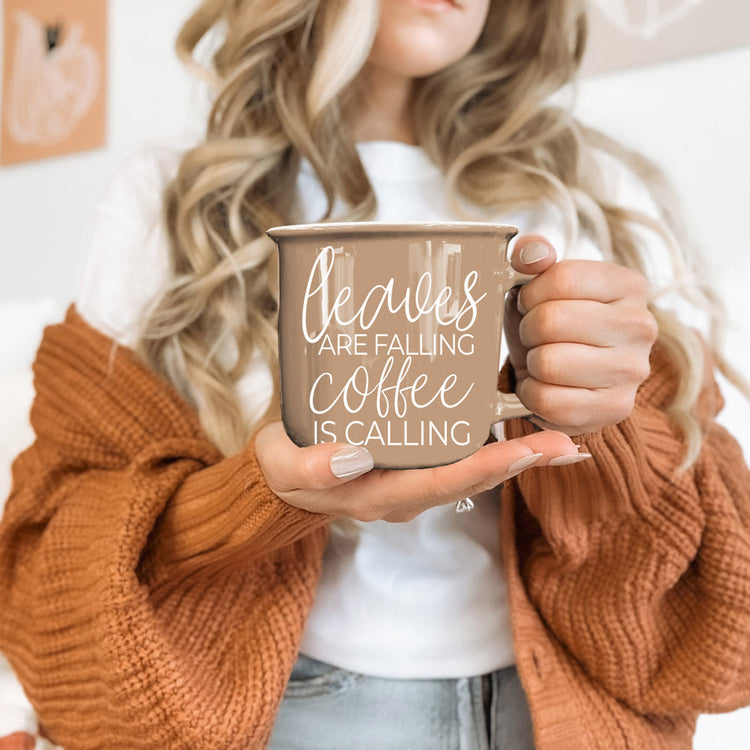 Leaves Falling Mug