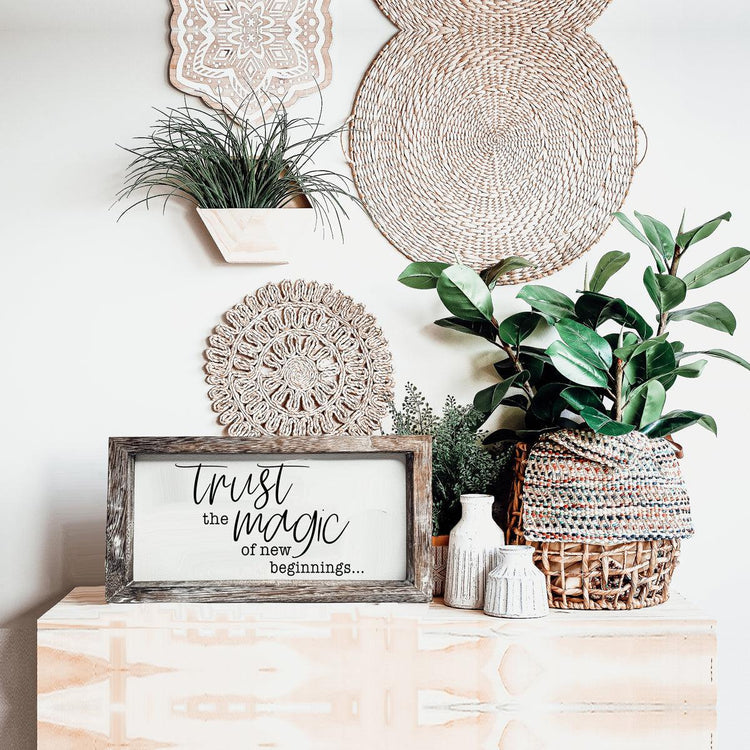 Magic of New Beginnings Sign