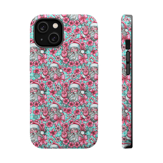 Pink Santa Magnetic Tough Cases