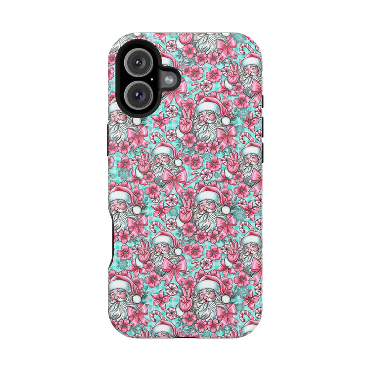 Pink Santa Magnetic Tough Cases